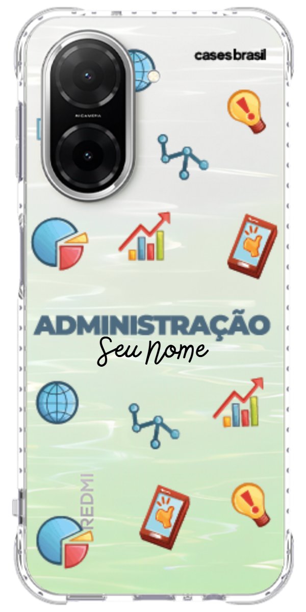 Capinha para celular Administração - Profissão Com Nome