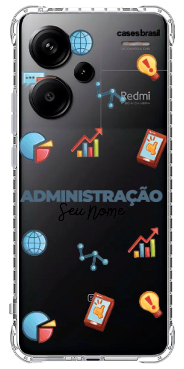 Capinha para celular Administração - Profissão Com Nome
