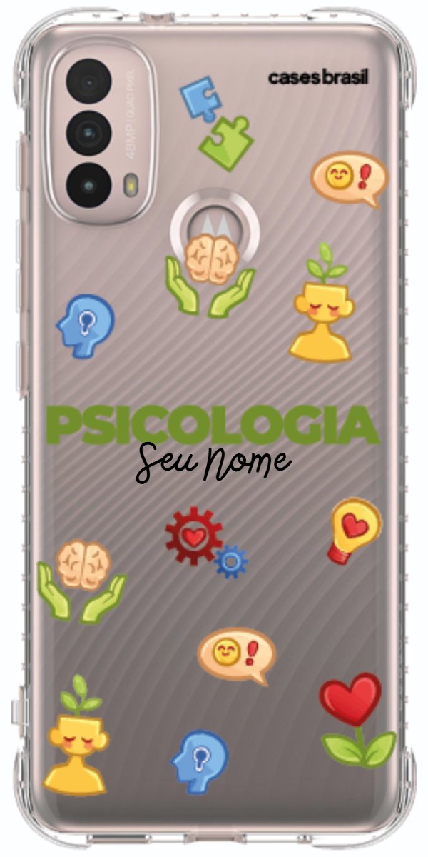 Capinha para Celular Psicologia - Profissão Com Nome