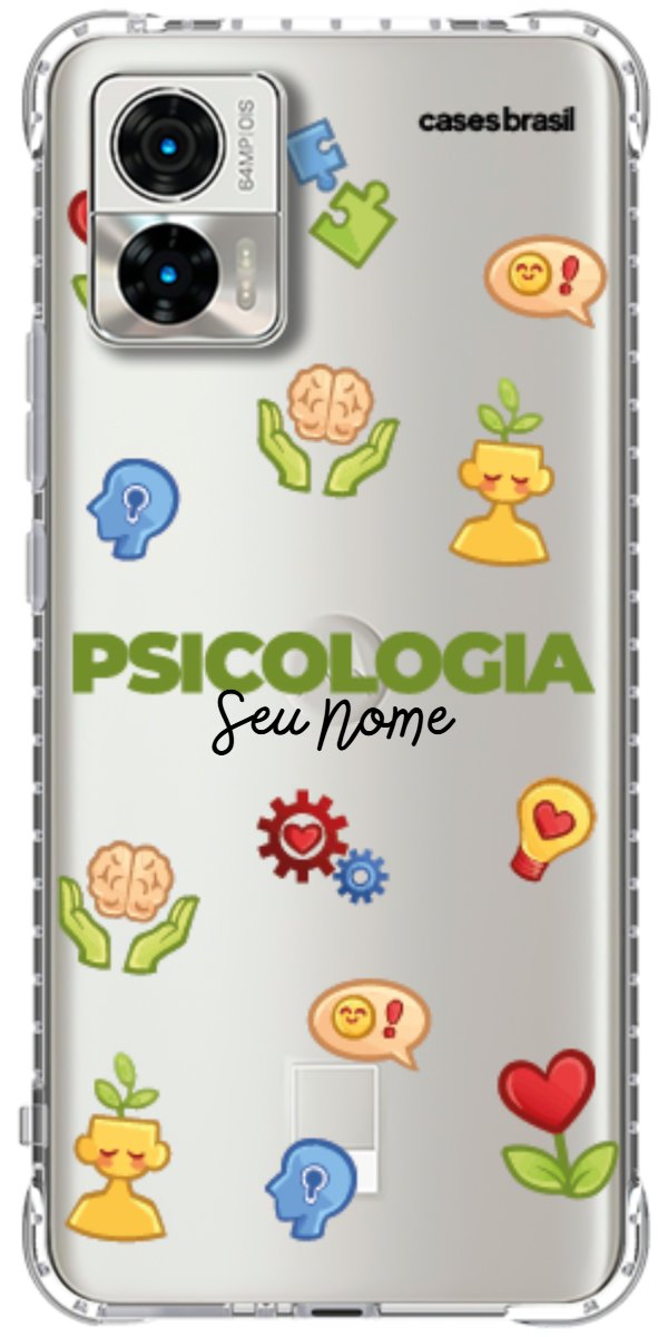 Capinha para Celular Psicologia - Profissão Com Nome