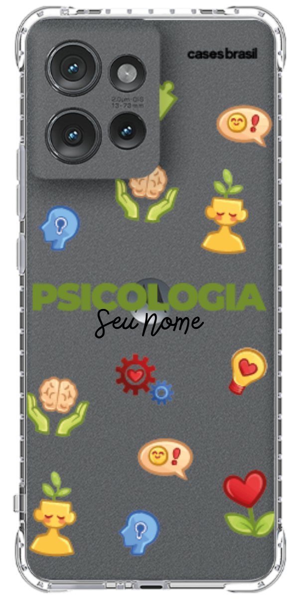 Capinha para Celular Psicologia - Profissão Com Nome