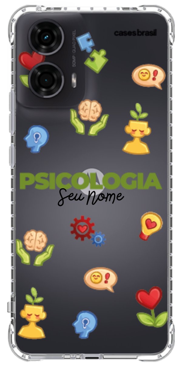 Capinha para Celular Psicologia - Profissão Com Nome