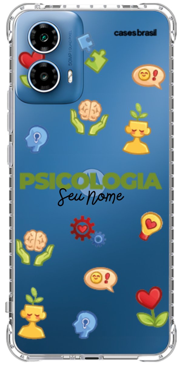 Capinha para Celular Psicologia - Profissão Com Nome