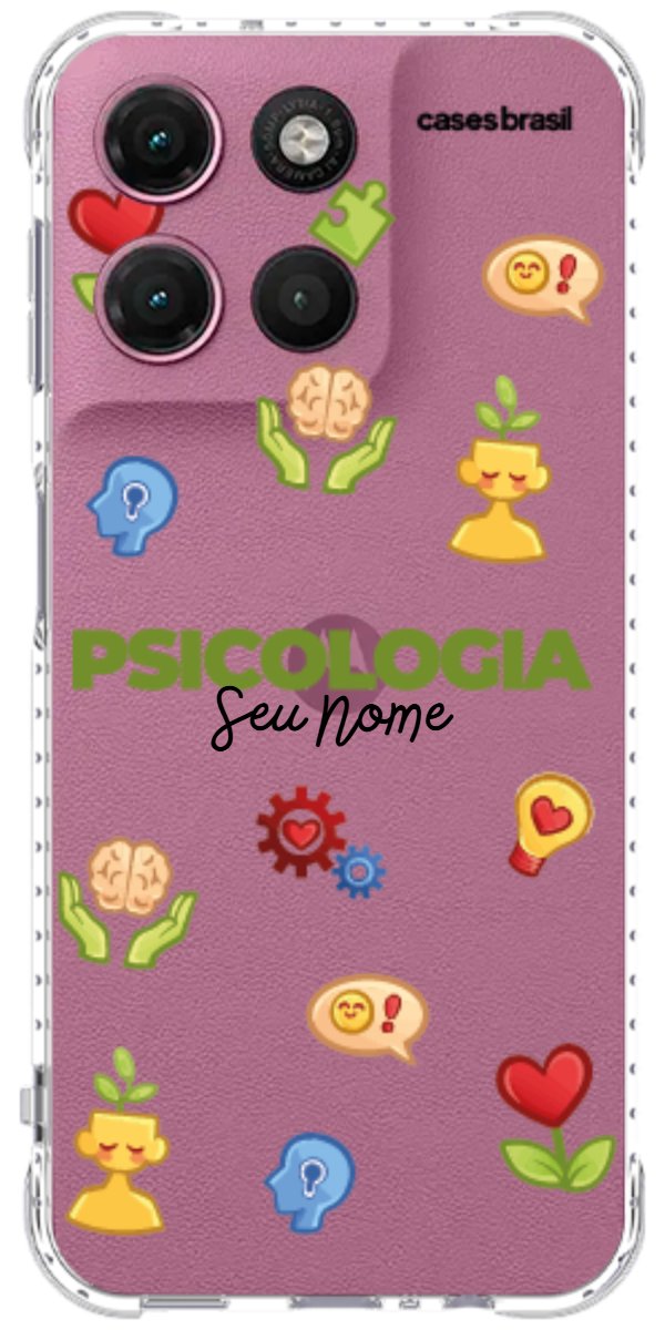 Capinha para Celular Psicologia - Profissão Com Nome