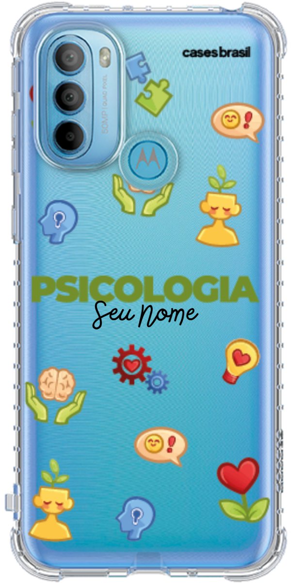 Capinha para Celular Psicologia - Profissão Com Nome