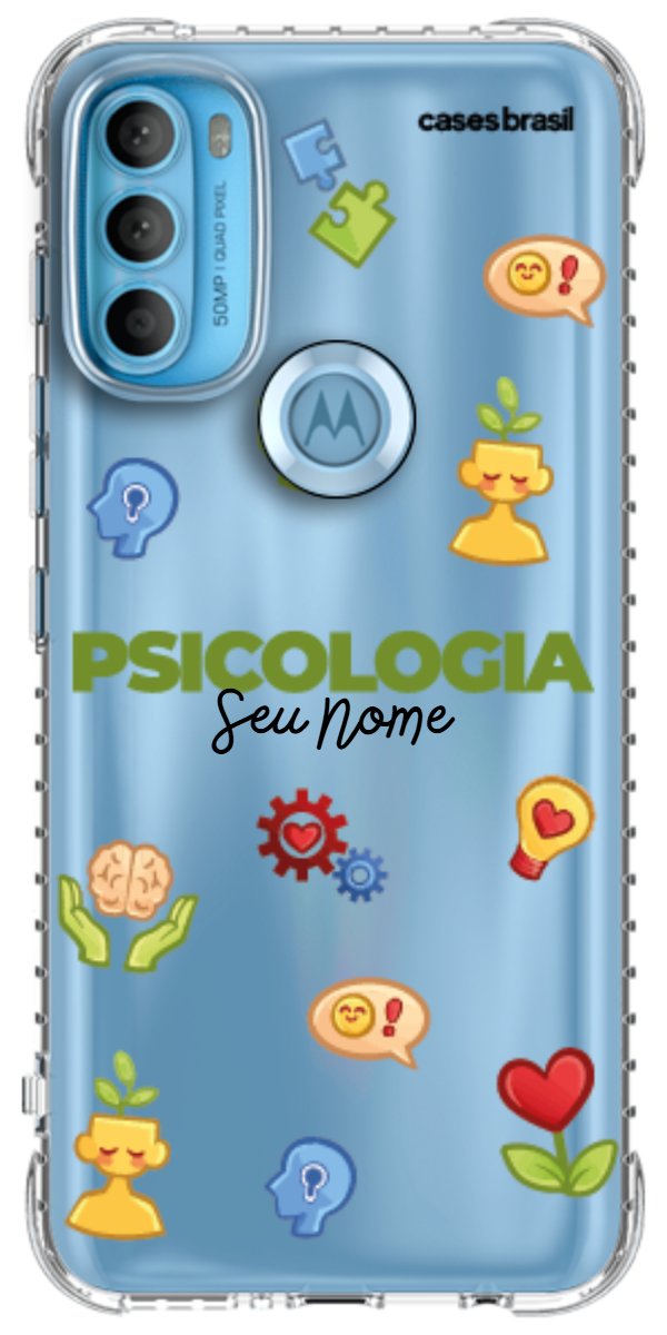 Capinha para Celular Psicologia - Profissão Com Nome
