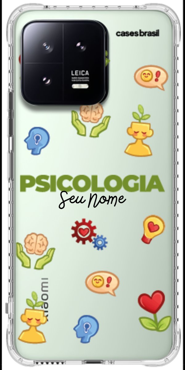 Capinha para Celular Psicologia - Profissão Com Nome