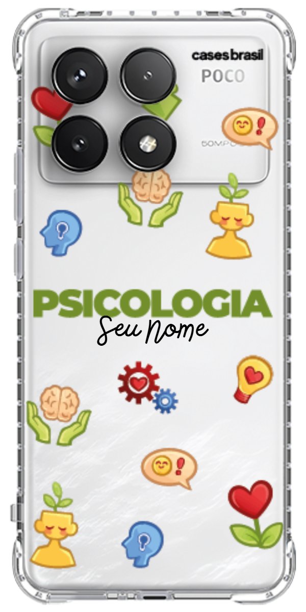 Capinha para Celular Psicologia - Profissão Com Nome