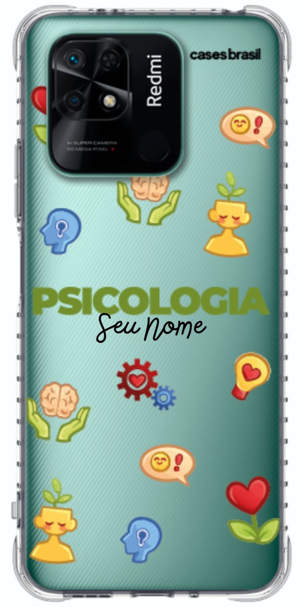 Capinha para Celular Psicologia - Profissão Com Nome