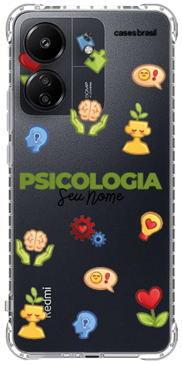 Capinha para Celular Psicologia - Profissão Com Nome