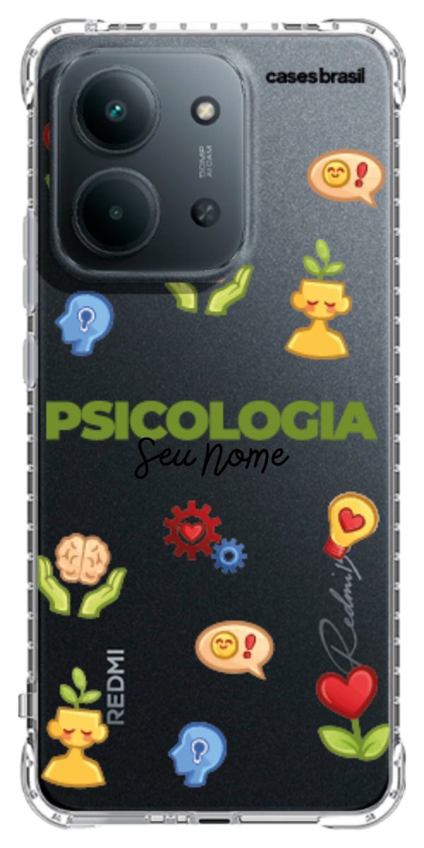 Capinha para Celular Psicologia - Profissão Com Nome