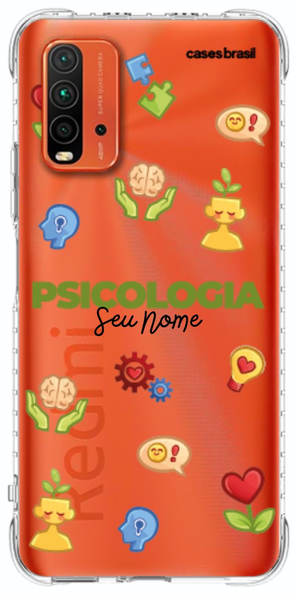 Capinha para Celular Psicologia - Profissão Com Nome