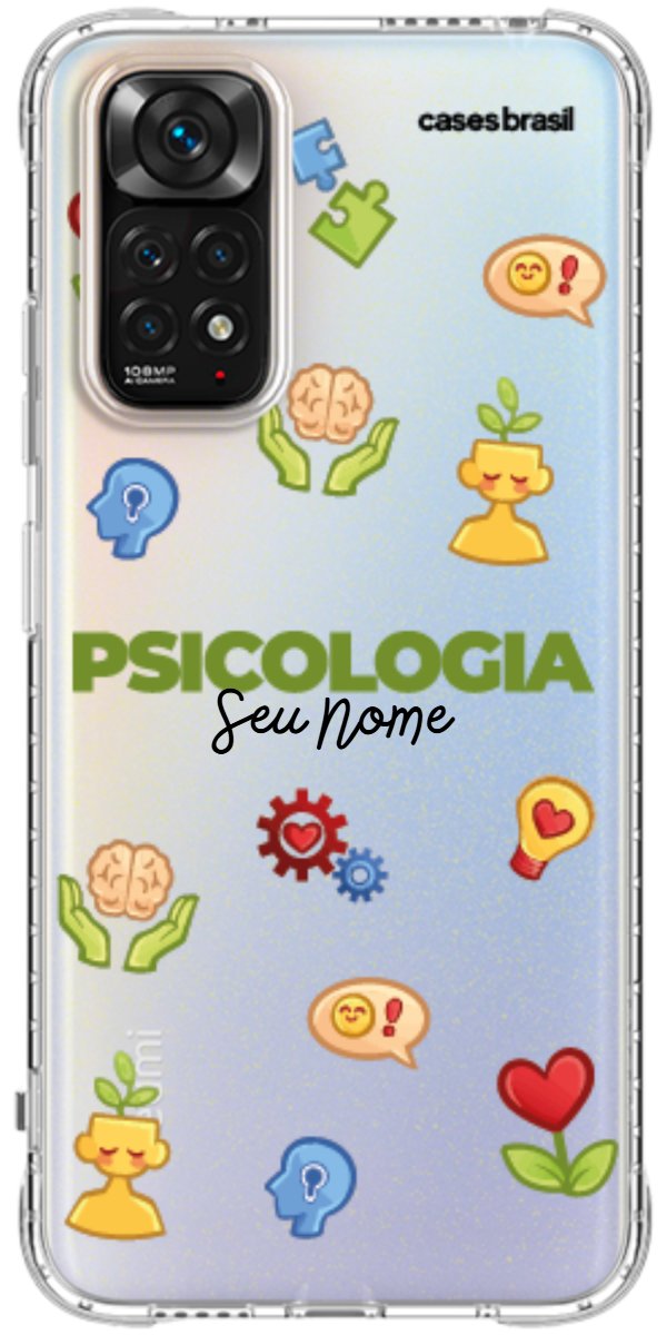 Capinha para Celular Psicologia - Profissão Com Nome