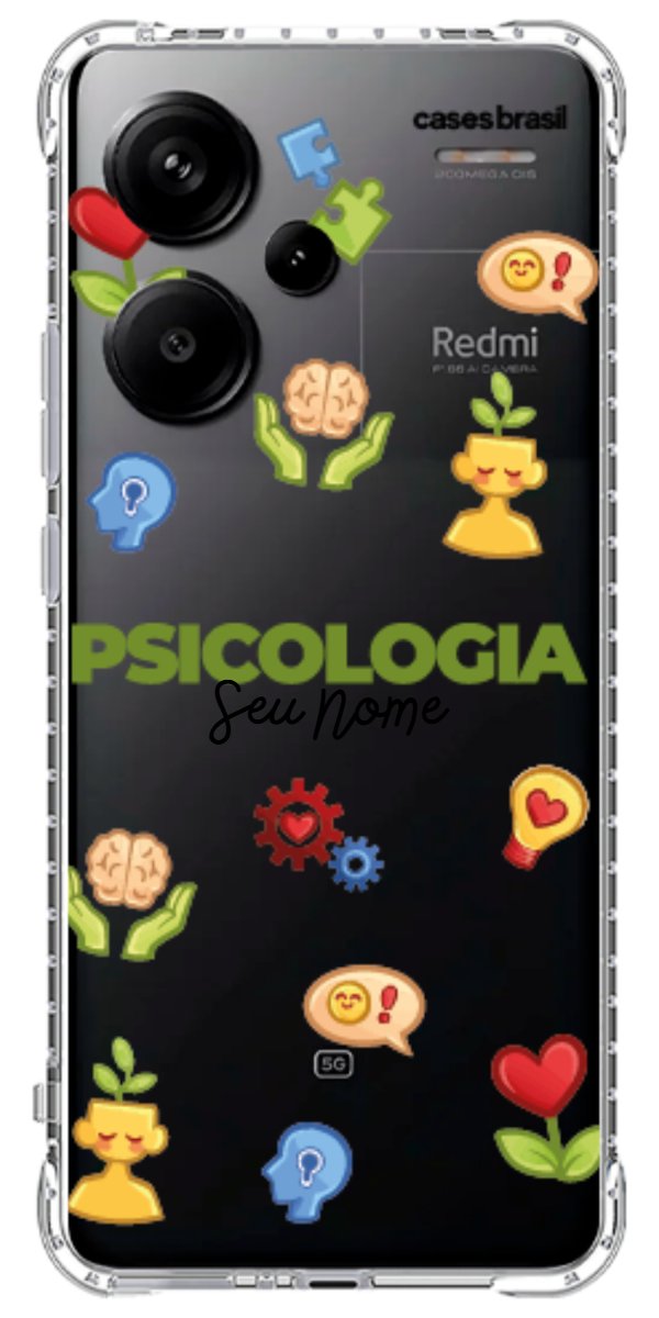 Capinha para Celular Psicologia - Profissão Com Nome