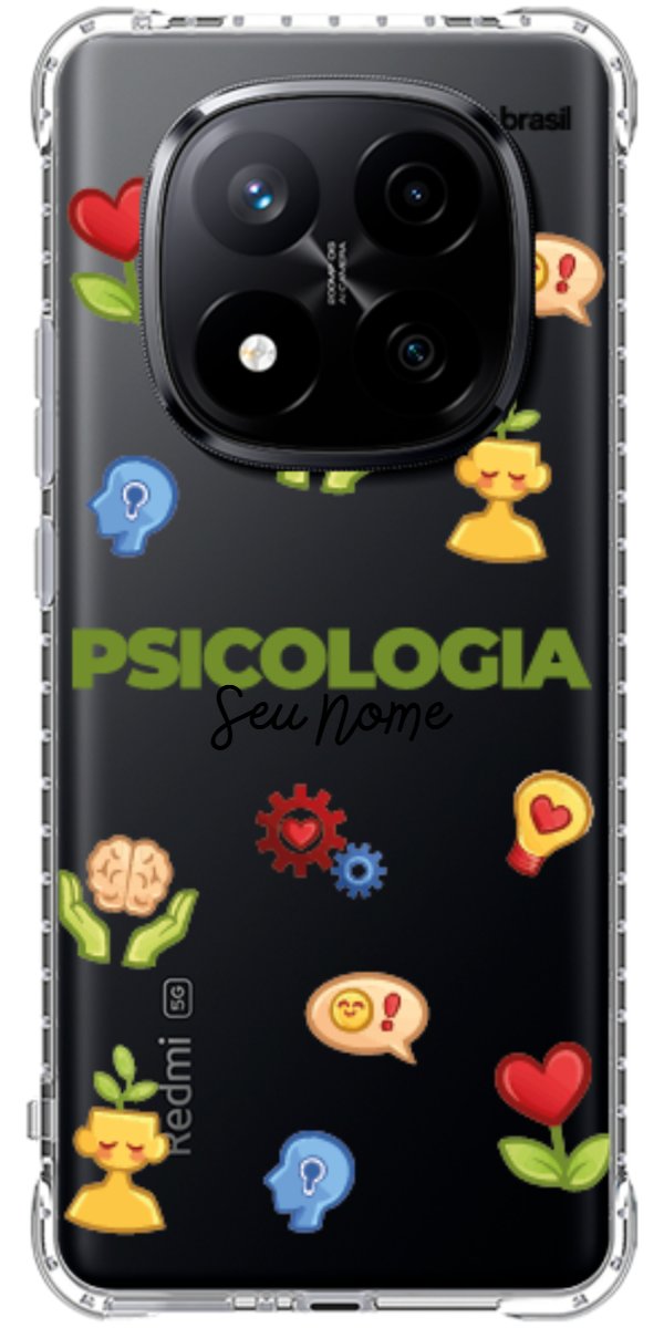 Capinha para Celular Psicologia - Profissão Com Nome