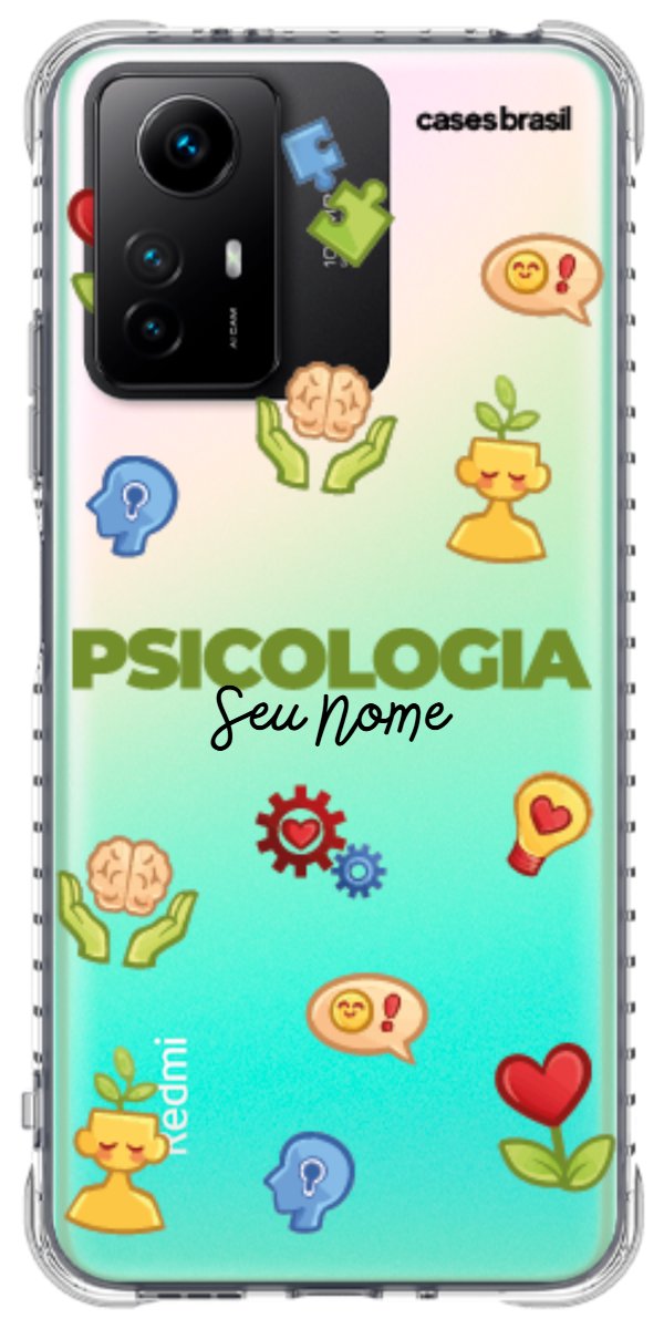 Capinha para Celular Psicologia - Profissão Com Nome