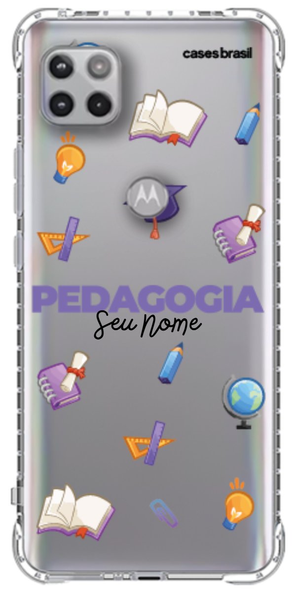 Capinha para Celular Pedagogia - Profissão Com Nome