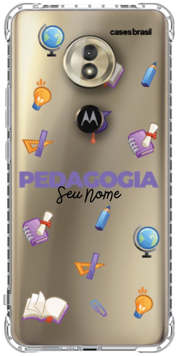 Capinha para Celular Pedagogia - Profissão Com Nome