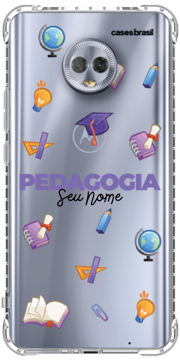 Capinha para Celular Pedagogia - Profissão Com Nome