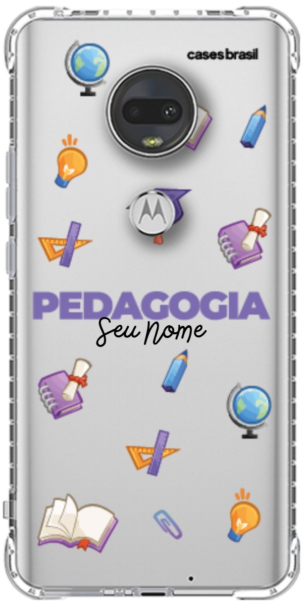 Capinha para Celular Pedagogia - Profissão Com Nome