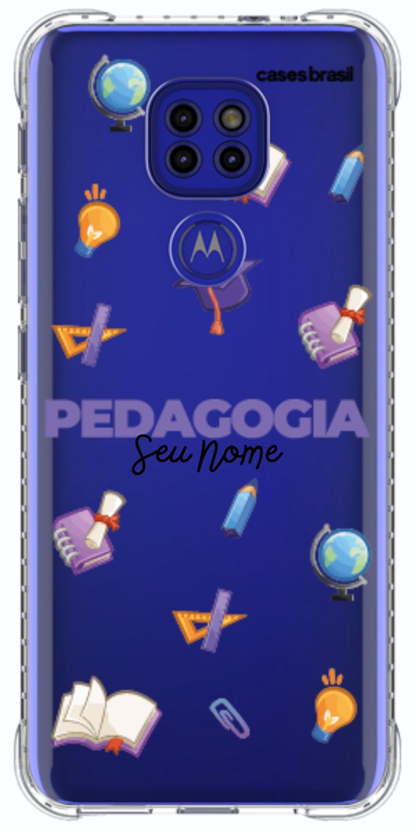 Capinha para Celular Pedagogia - Profissão Com Nome