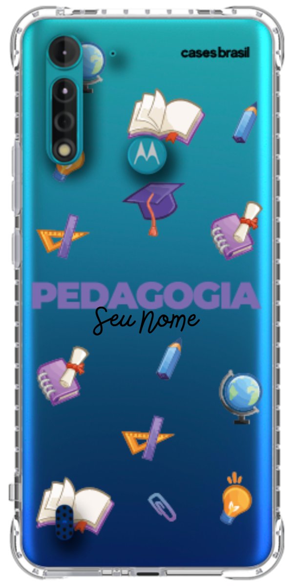 Capinha para Celular Pedagogia - Profissão Com Nome