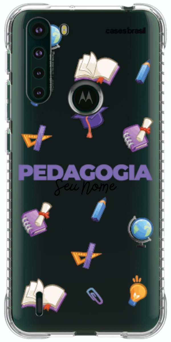 Capinha para Celular Pedagogia - Profissão Com Nome