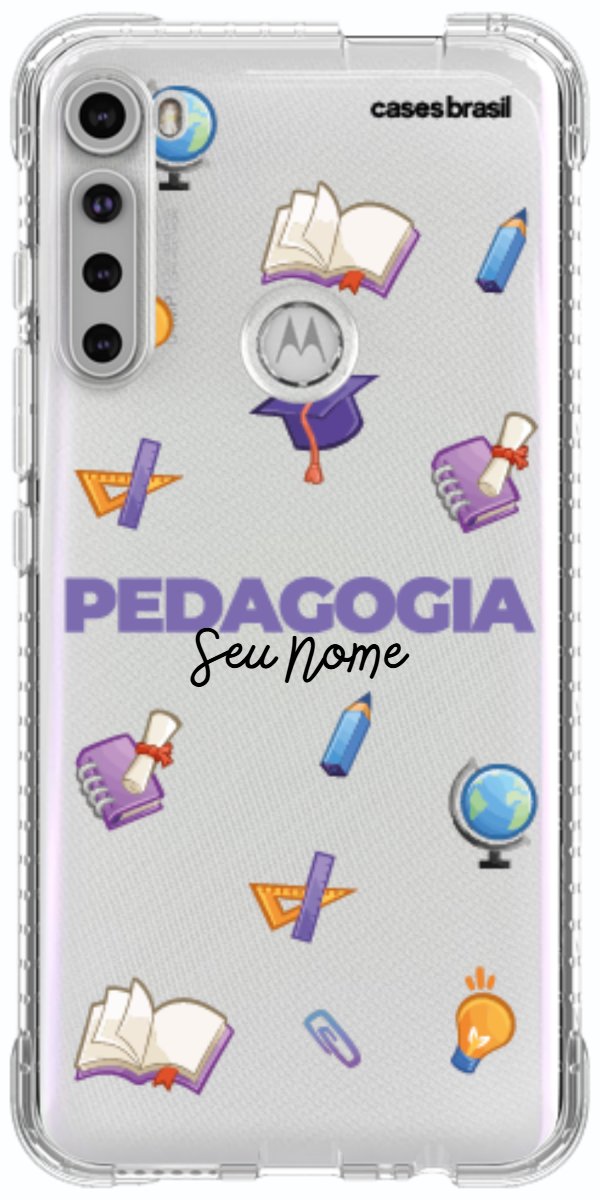 Capinha para Celular Pedagogia - Profissão Com Nome
