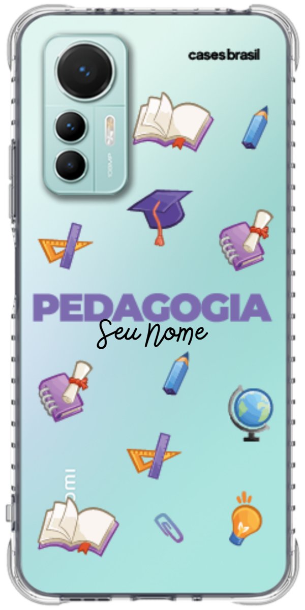 Capinha para Celular Pedagogia - Profissão Com Nome