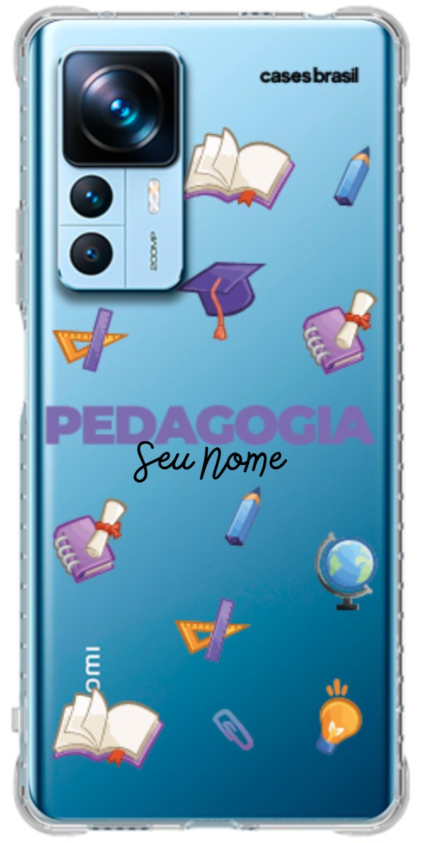 Capinha para Celular Pedagogia - Profissão Com Nome