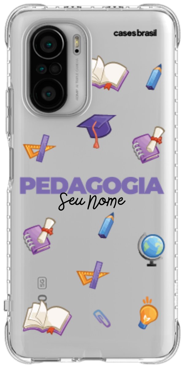 Capinha para Celular Pedagogia - Profissão Com Nome