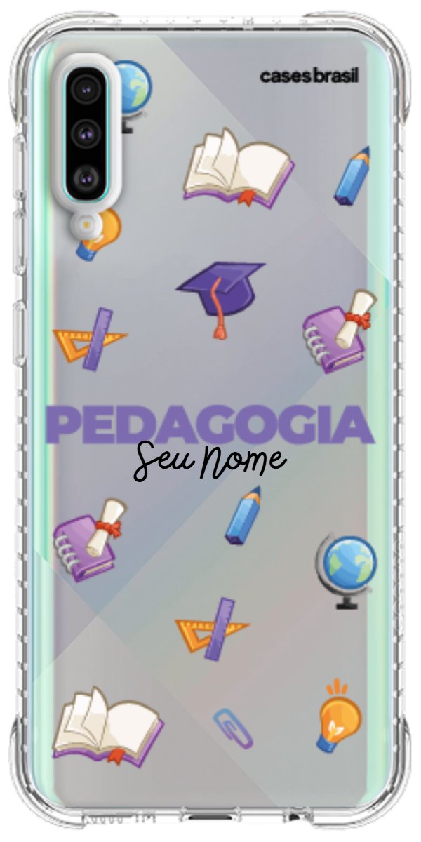 Capinha para Celular Pedagogia - Profissão Com Nome