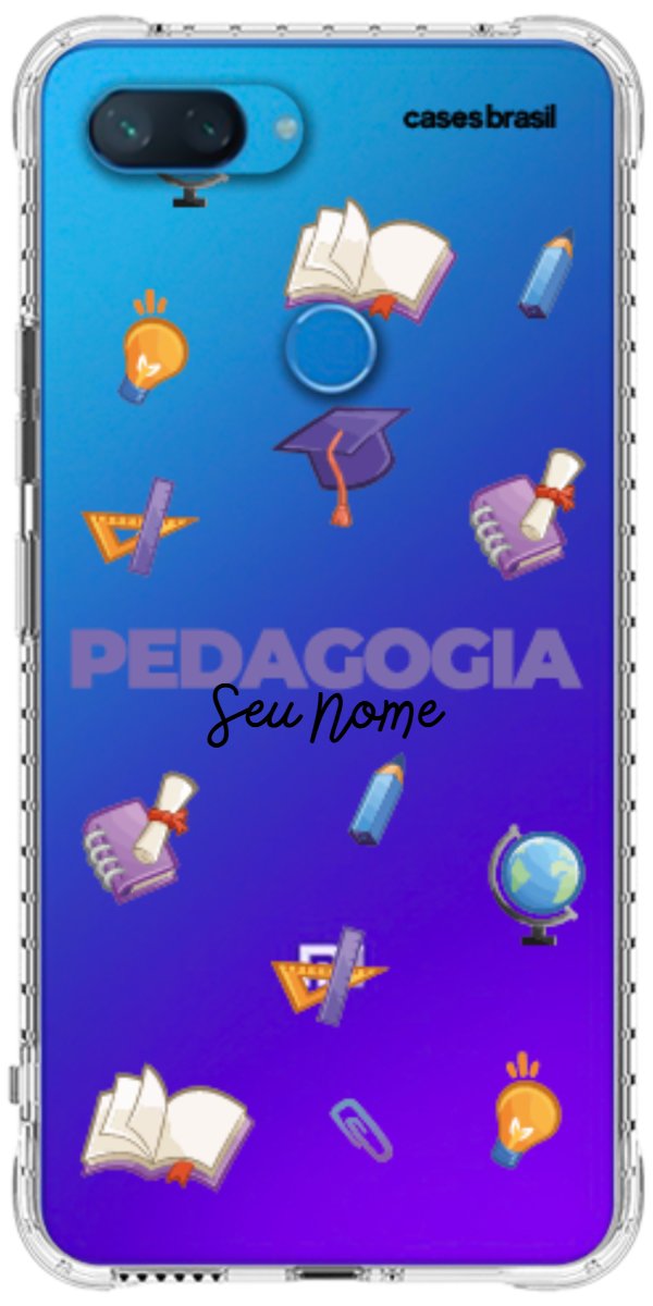 Capinha para Celular Pedagogia - Profissão Com Nome