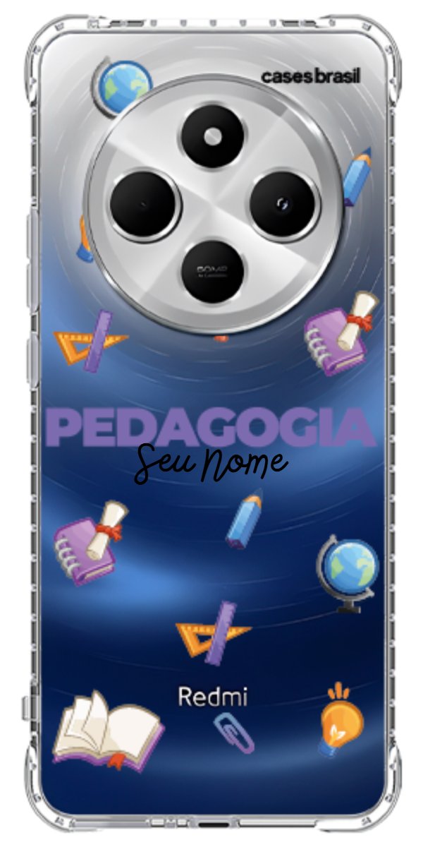 Capinha para Celular Pedagogia - Profissão Com Nome