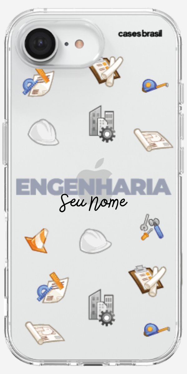 Capinha para celular Engenharia - Profissão Com Nome