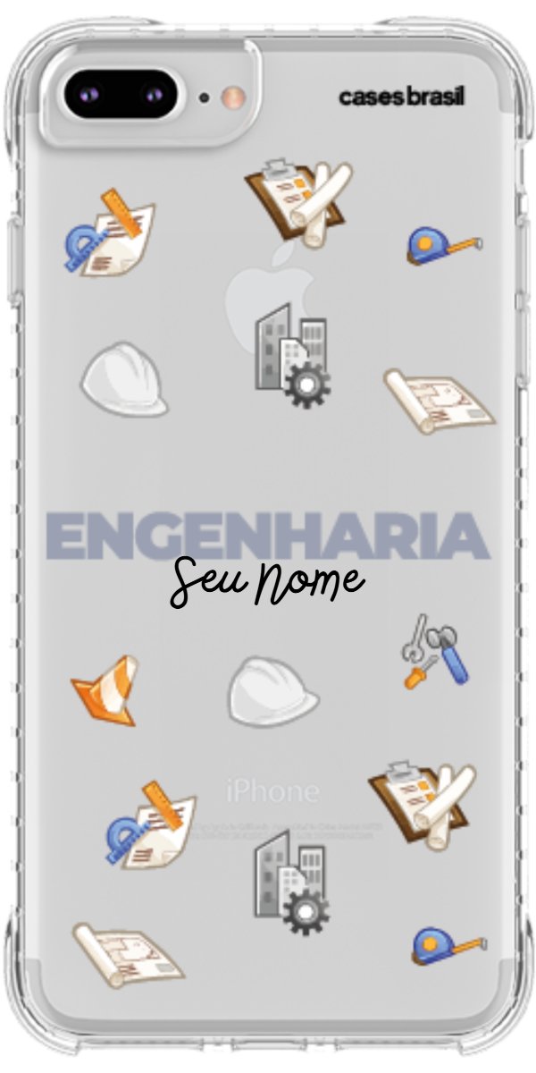 Capinha para celular Engenharia - Profissão Com Nome