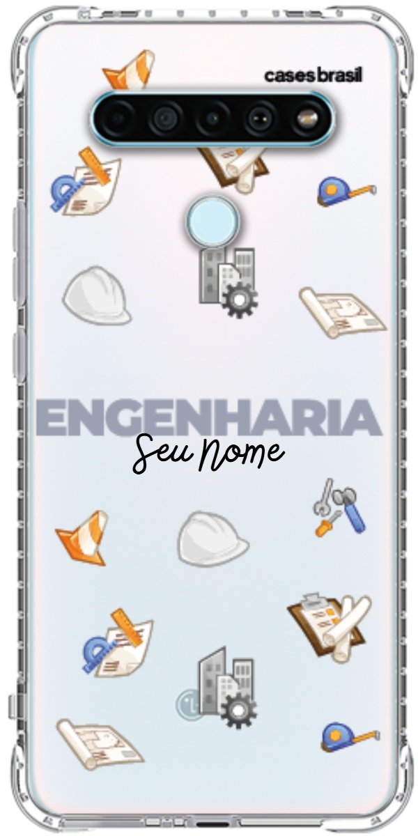 Capinha para celular Engenharia - Profissão Com Nome