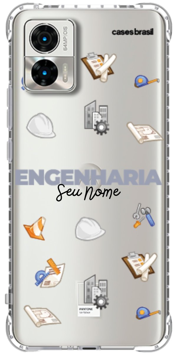 Capinha para celular Engenharia - Profissão Com Nome