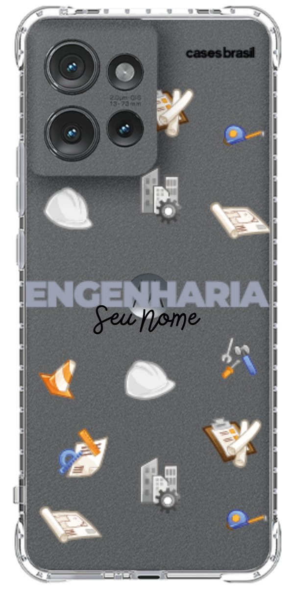 Capinha para celular Engenharia - Profissão Com Nome