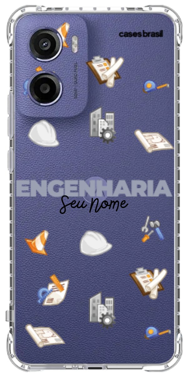 Capinha para celular Engenharia - Profissão Com Nome