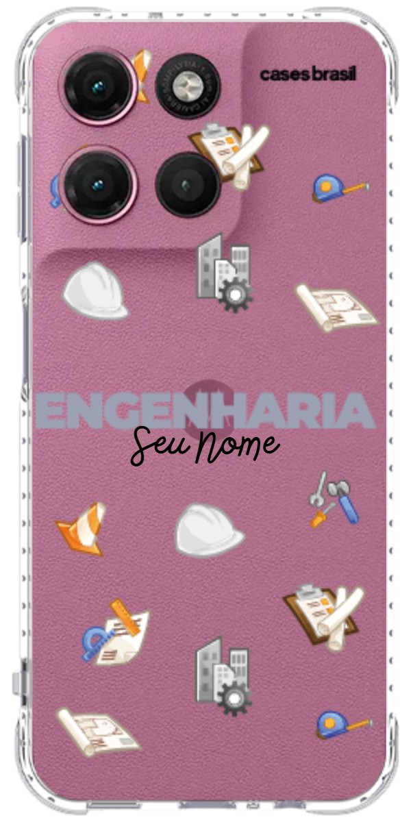 Capinha para celular Engenharia - Profissão Com Nome