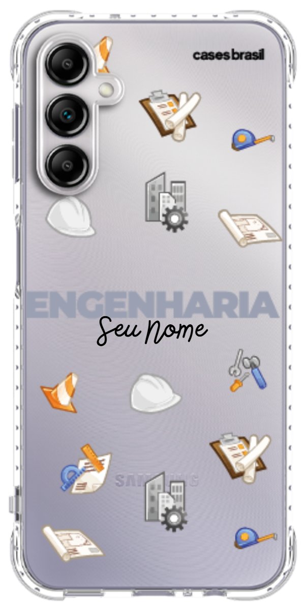 Capinha para celular Engenharia - Profissão Com Nome