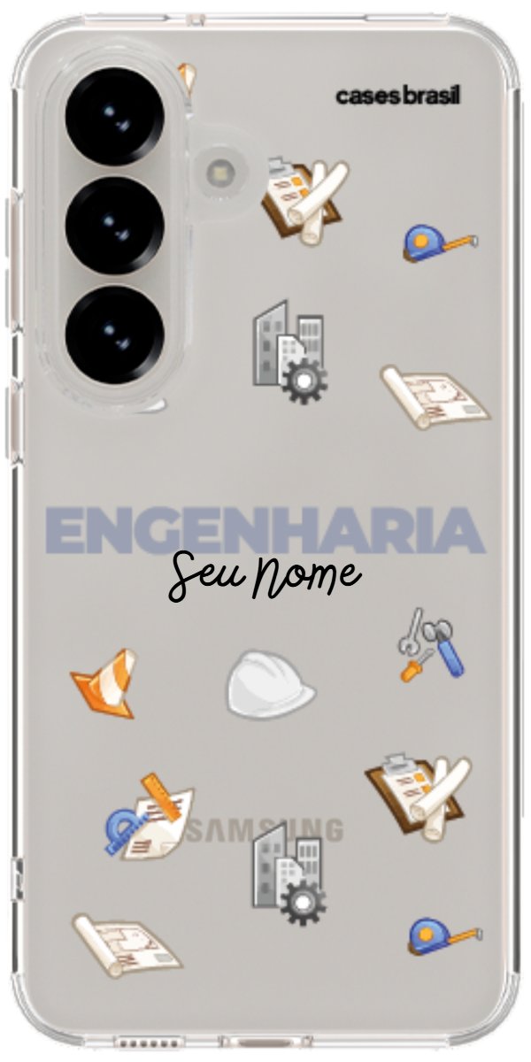 Capinha para celular Engenharia - Profissão Com Nome