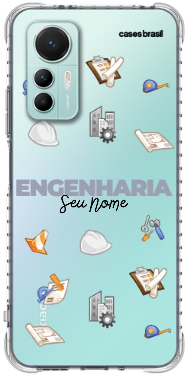 Capinha para celular Engenharia - Profissão Com Nome