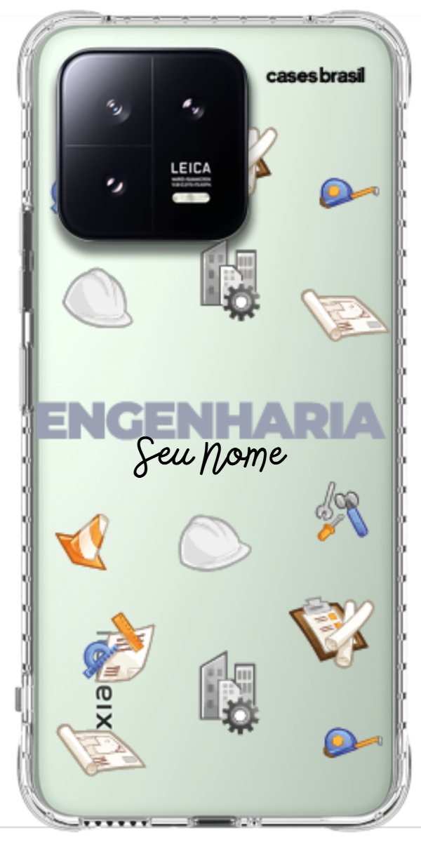 Capinha para celular Engenharia - Profissão Com Nome