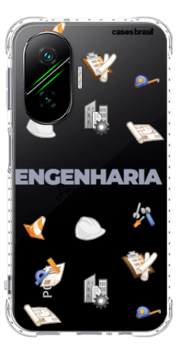 Capinha para celular Engenharia - Profissão Com Nome