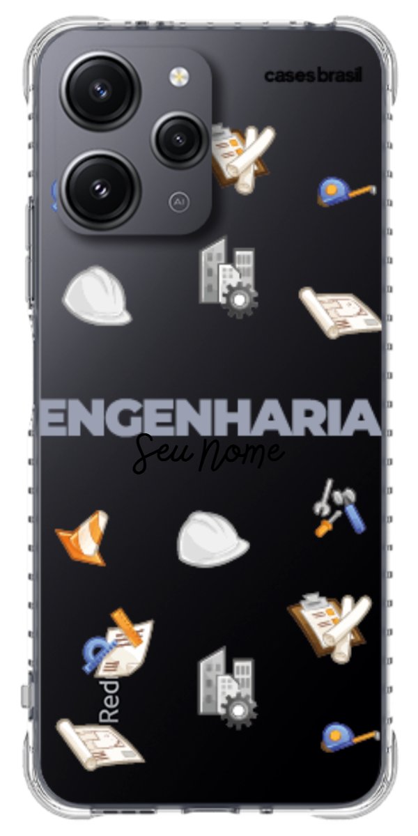 Capinha para celular Engenharia - Profissão Com Nome
