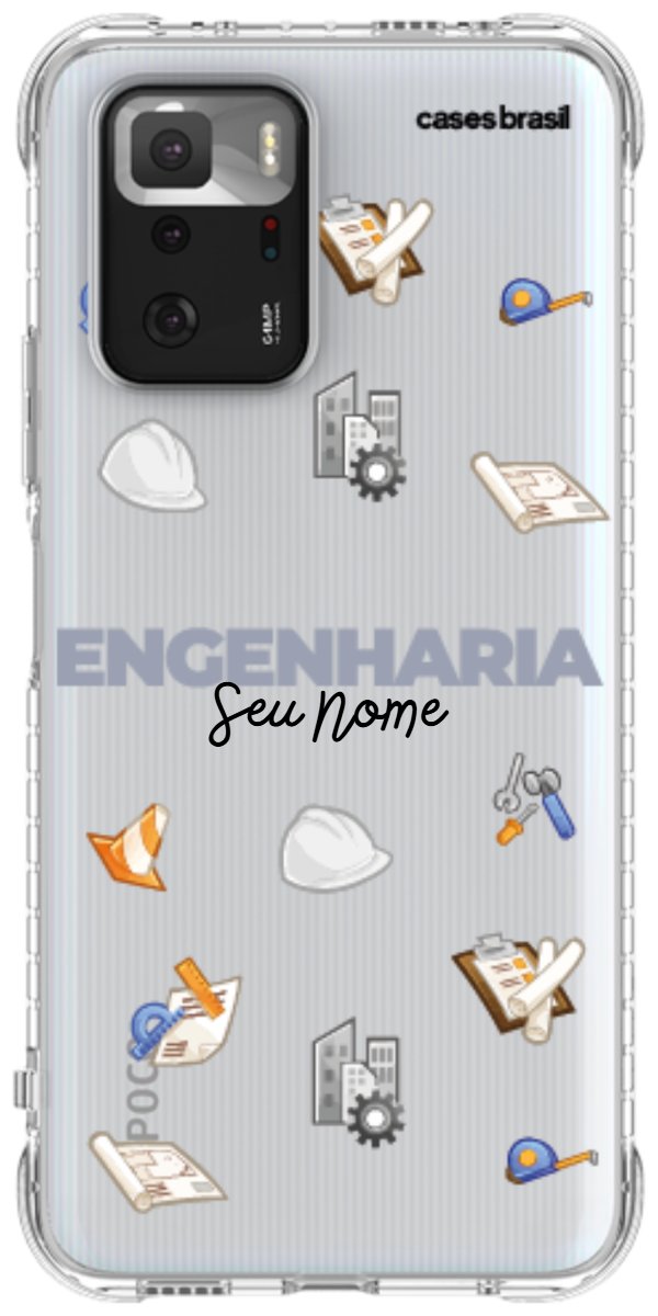Capinha para celular Engenharia - Profissão Com Nome