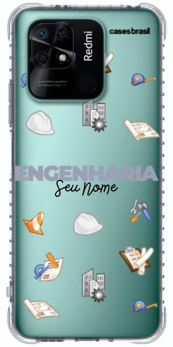 Capinha para celular Engenharia - Profissão Com Nome