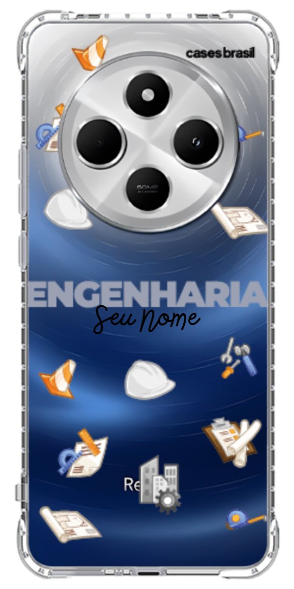 Capinha para celular Engenharia - Profissão Com Nome